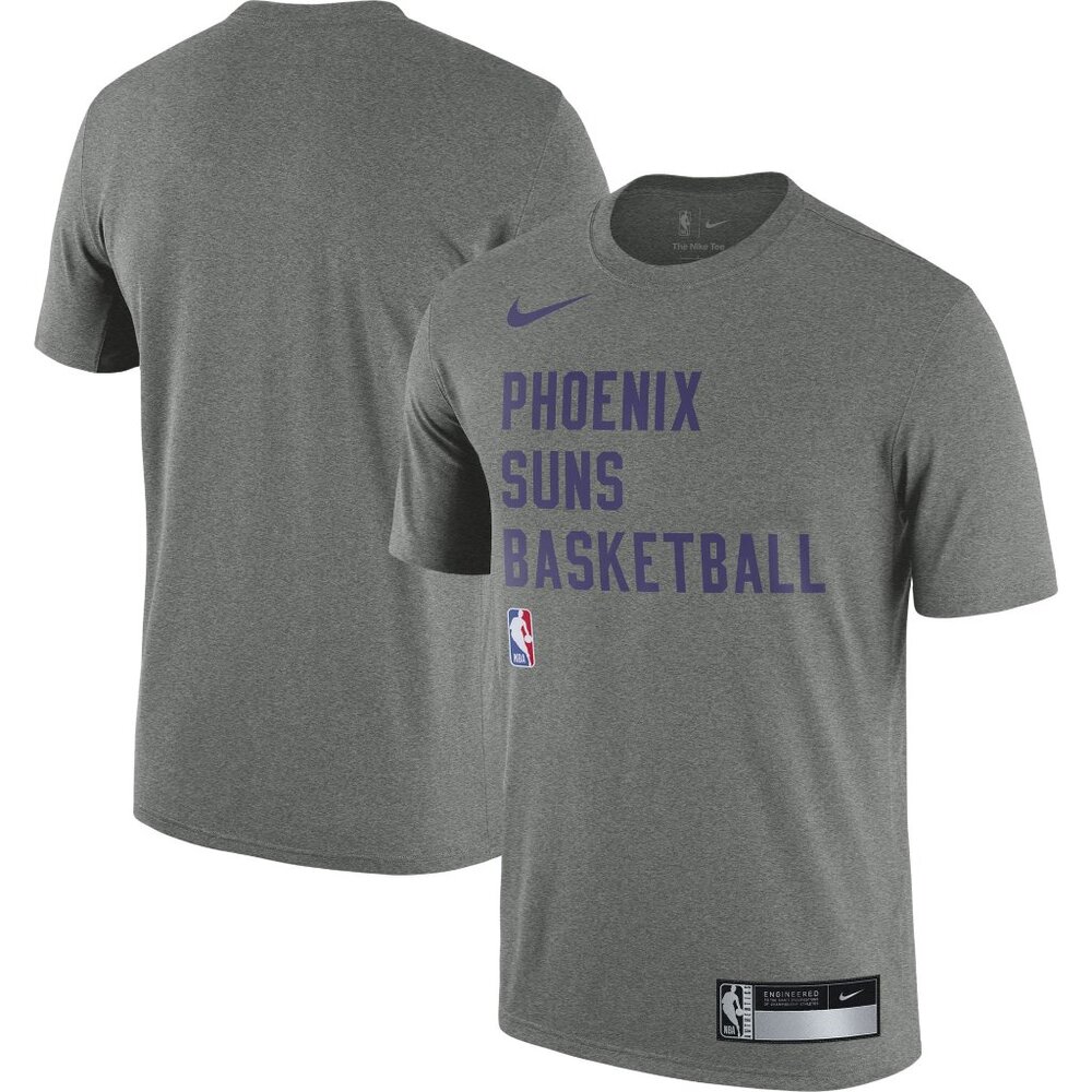 NWT Men's Nike Heather Gray Phoenix Suns 2023/24 Sideline Legend Performance Pra